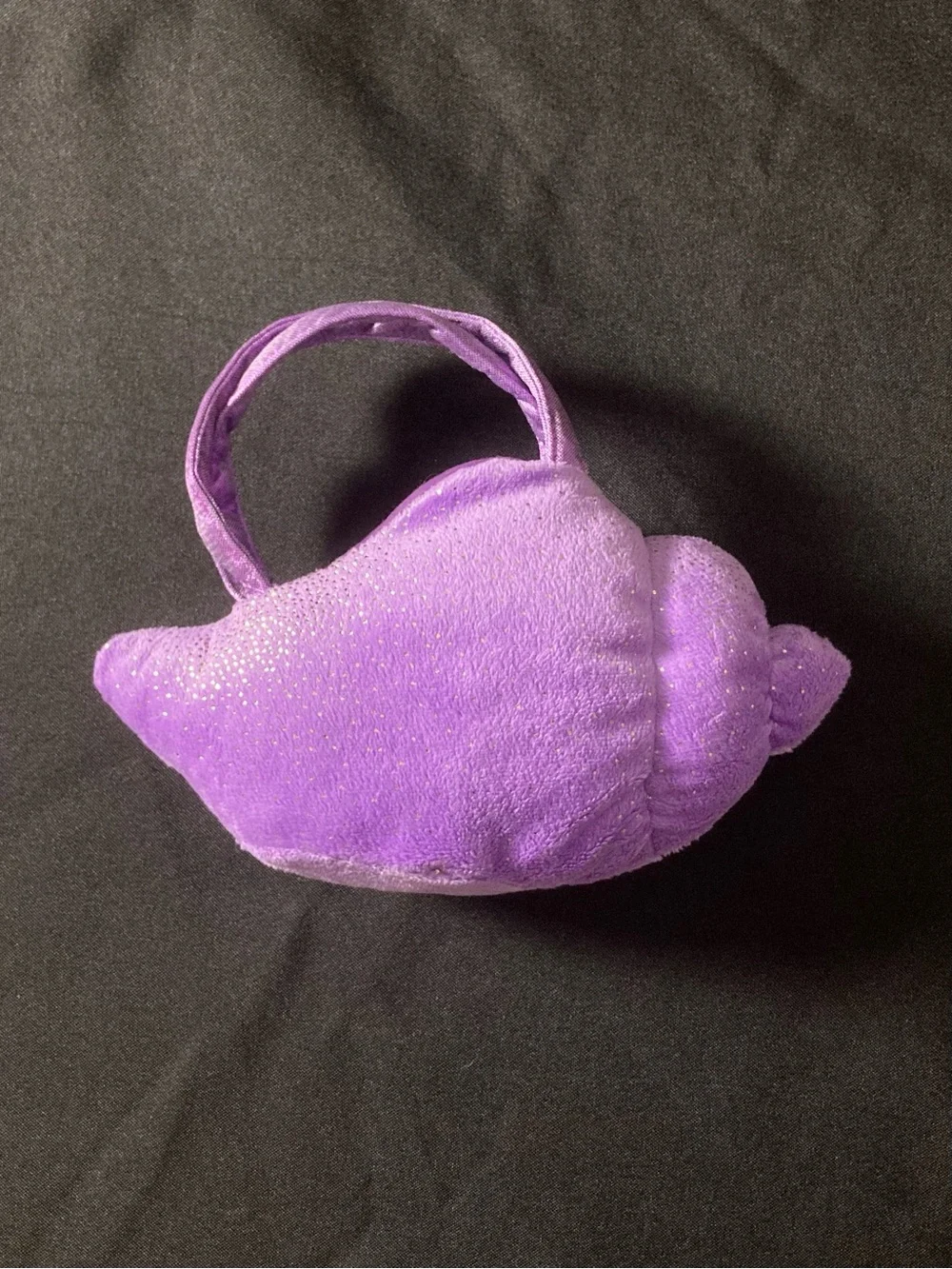⭐️ Aurora Purple Sparkly Conch Seashell Mermaid Purse Hand Bag